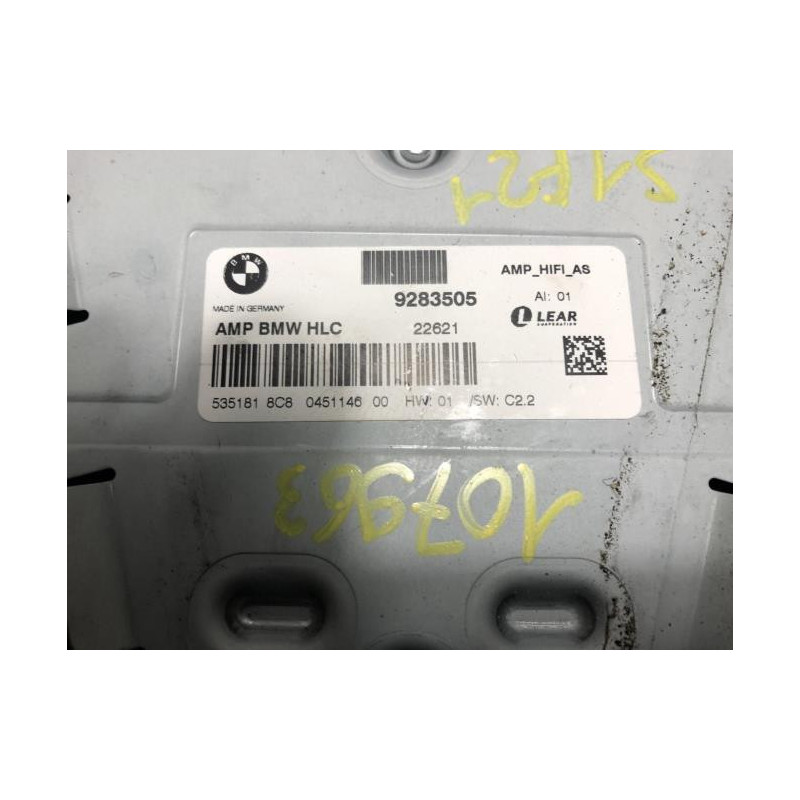 Amplificateur audio BMW SERIE 1 F21 PHASE 1 d’occasion