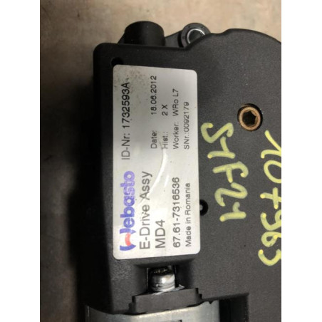 Moteur toit ouvrant BMW SERIE 1 F21 PHASE 1 d’occasion