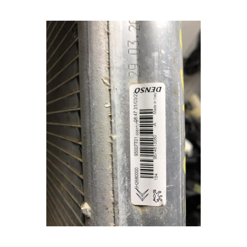 Radiateur clim CITROEN C3 3 PHASE 2 d’occasion