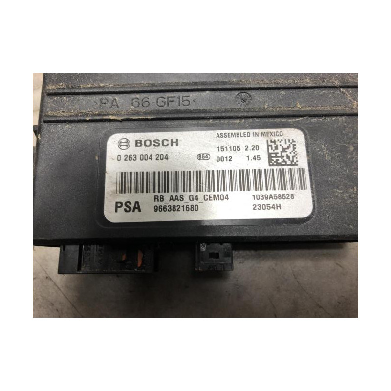 Boitier d'aide au stationnement CITROEN BERLINGO 2 PHASE 3 d’occasion