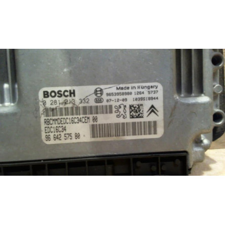 Calculateur moteur PEUGEOT 308 1 PHASE 1 d’occasion