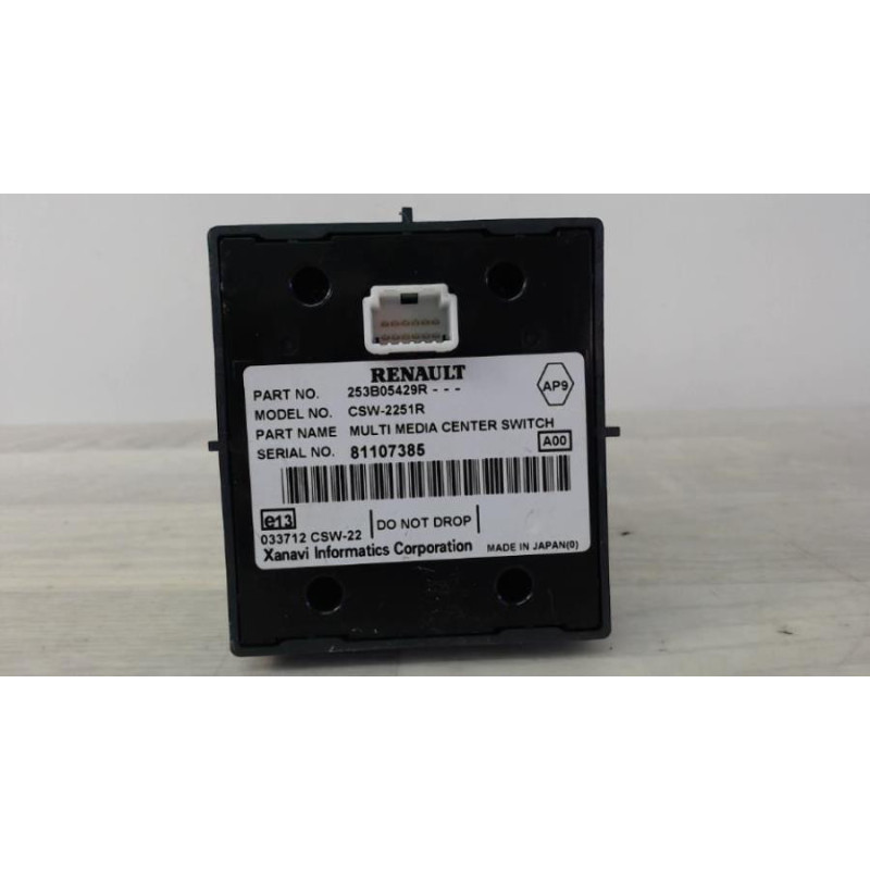 Commande GPS RENAULT VEL SATIS PHASE 2 d’occasion