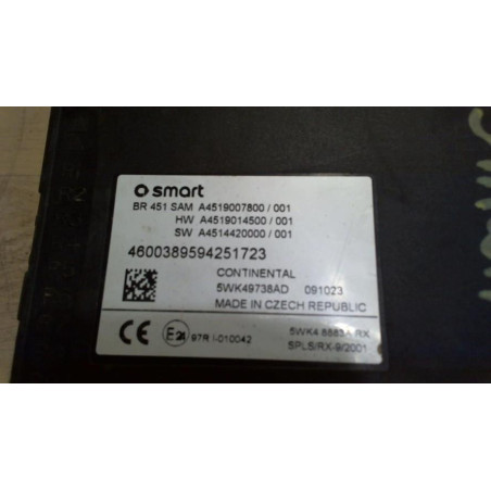 Porte fusible SMART FORTWO 2 COUPE d’occasion