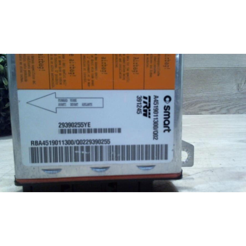 Boitier air bag SMART FORTWO 2 COUPE d’occasion