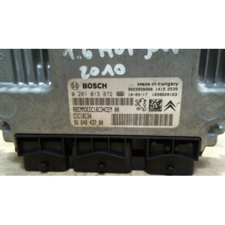 Calculateur moteur PEUGEOT PARTNER 2 PHASE 1 d’occasion
