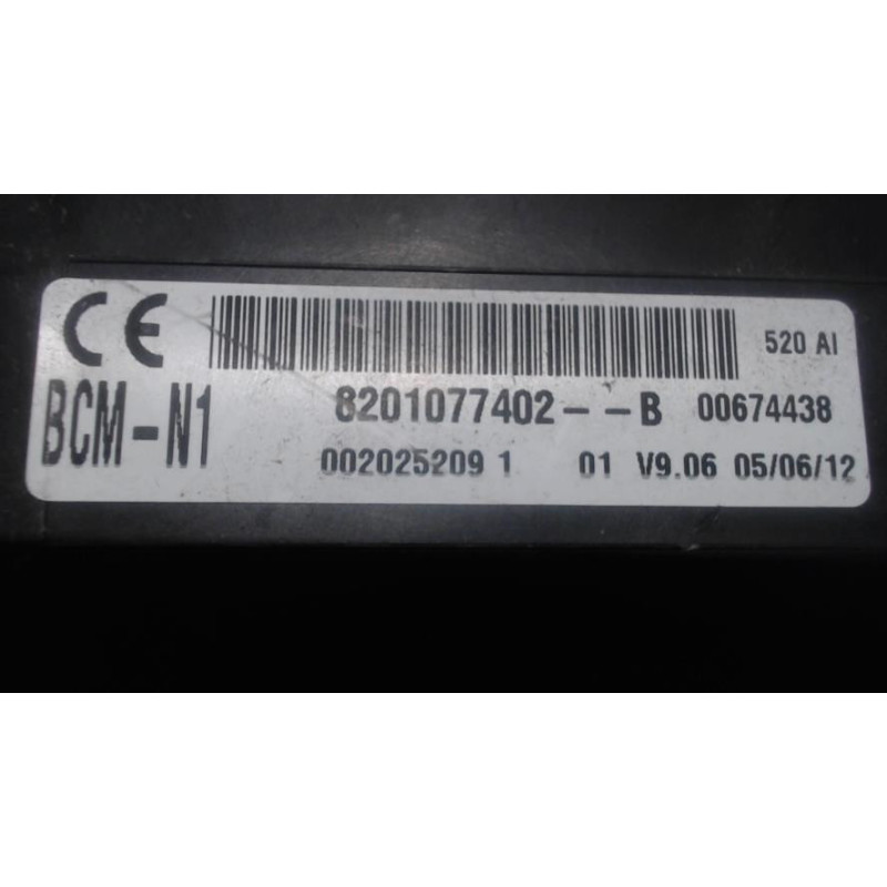 Boitier servitude moteur (BSM) RENAULT KANGOO 2 PHASE 1 d’occasion