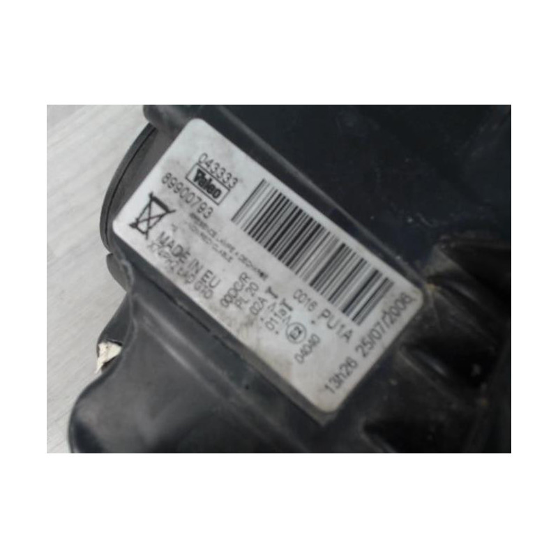 Optique avant principal gauche (feux)(phare) RENAULT LAGUNA 2 PHASE 2 d’occasion
