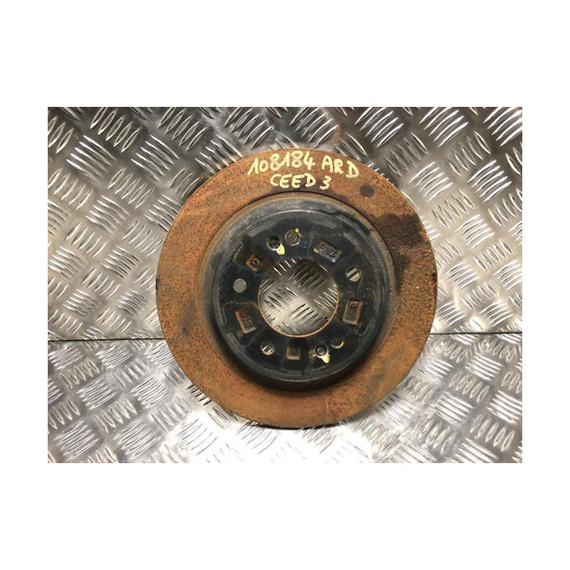 Disque arriere droit (freinage) KIA CEE-D 3 PHASE 1 d’occasion