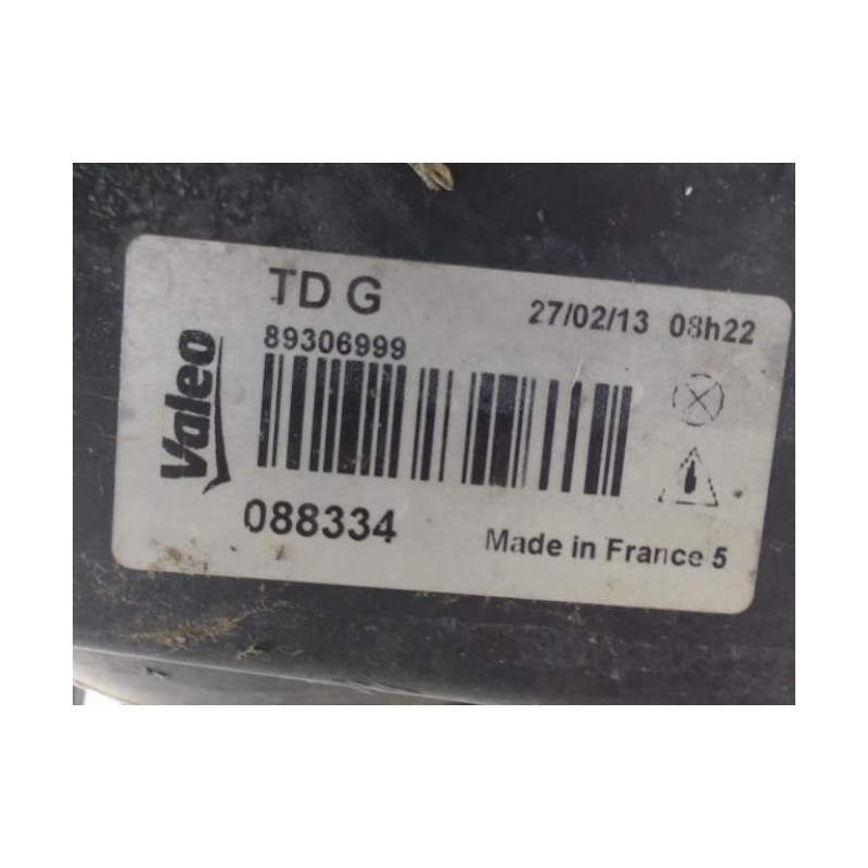 Optique avant principal gauche (feux)(phare) RENAULT MEGANE 2 PHASE 1 BREAK d’occasion