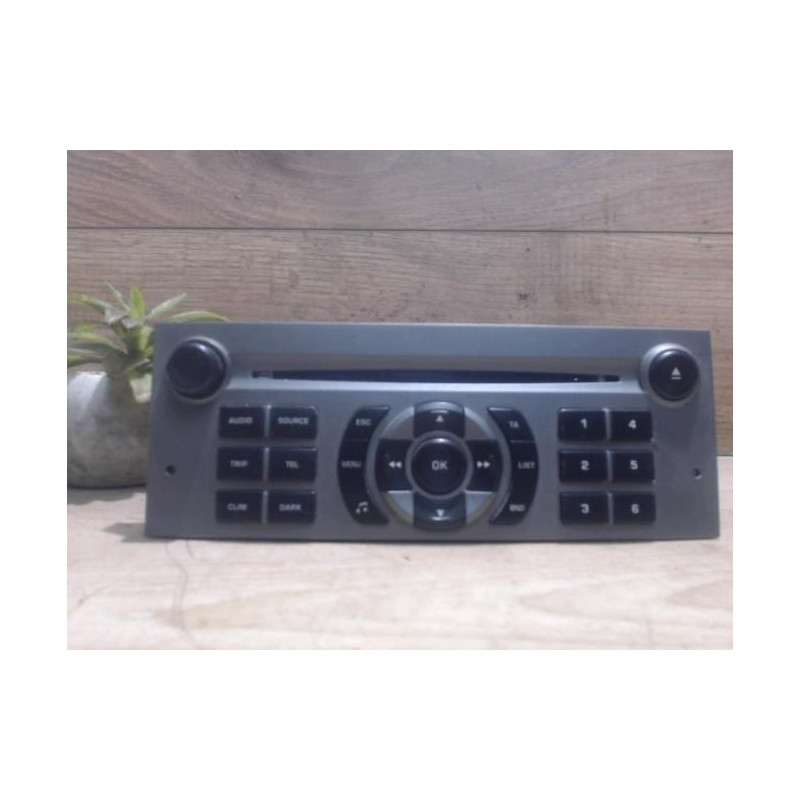 Autoradio d'origine PEUGEOT 407 PHASE 1 d’occasion