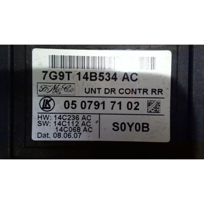 Boitier telecommande recepteur centralisation porte FORD S-MAX 1 PHASE 1 d’occasion