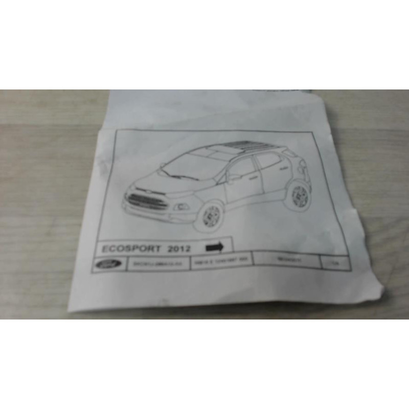 Bavette arriere droit FORD ECOSPORT PHASE 1 d’occasion