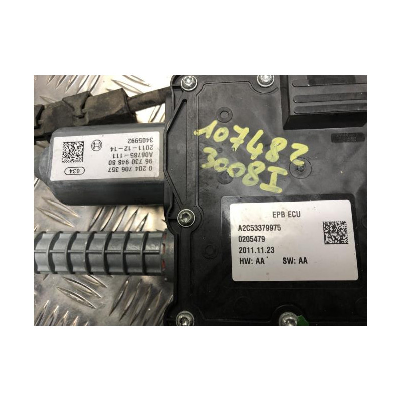 Bloc electrique de frein a main PEUGEOT 3008 1 PHASE 1 d’occasion