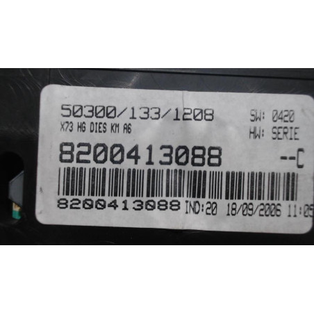 Compteur RENAULT VEL SATIS PHASE 2 d’occasion