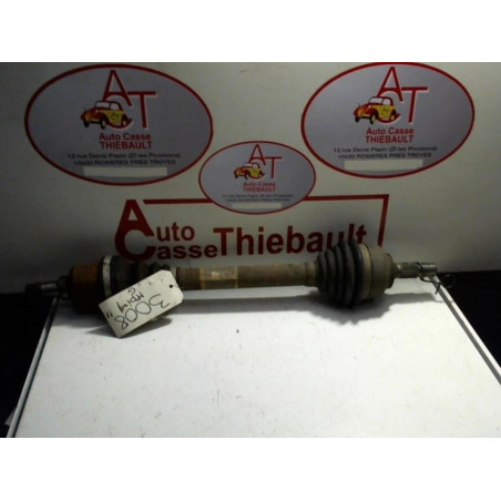 Cardan gauche (transmission) PEUGEOT 3008 PHASE 1 d’occasion