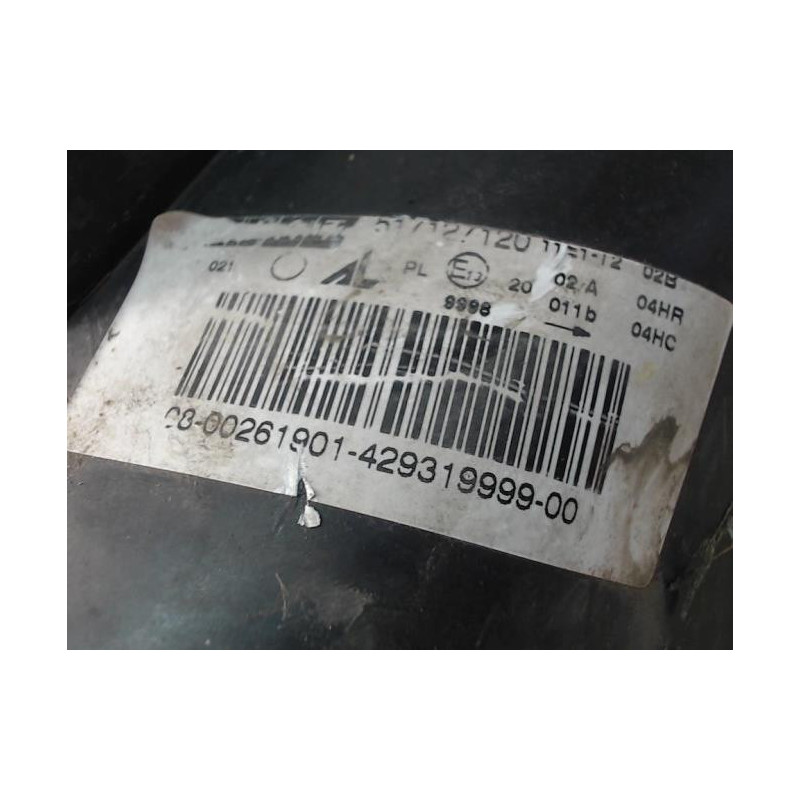 Optique avant principal gauche (feux)(phare) FIAT STILO d’occasion