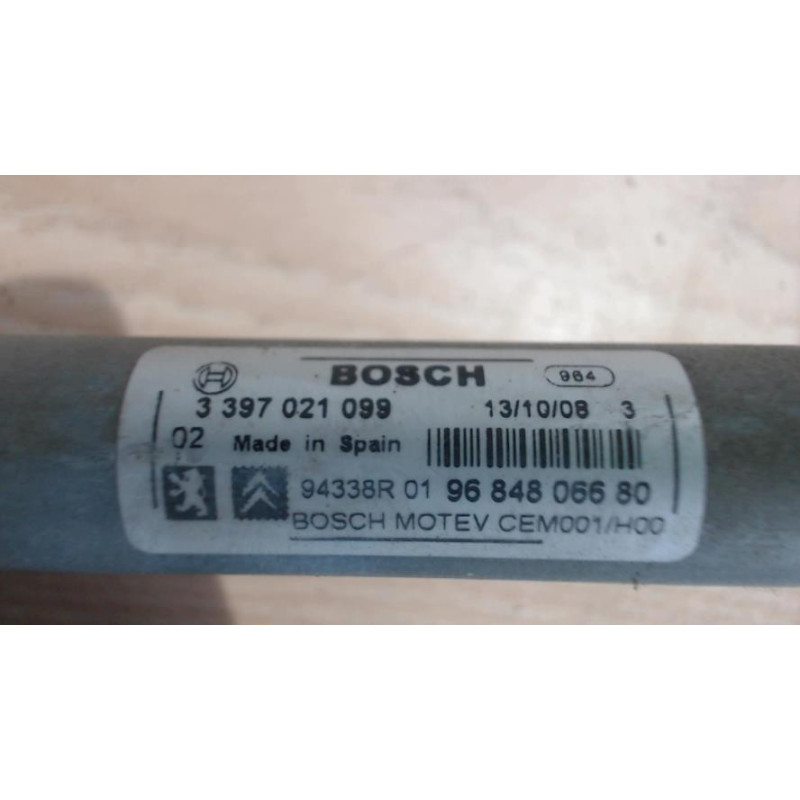 Moteur essuie glace avant PEUGEOT 308 1 PHASE 1 d’occasion