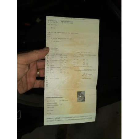 Ceinture arriere droit CHRYSLER GRAND VOYAGER 5 d’occasion