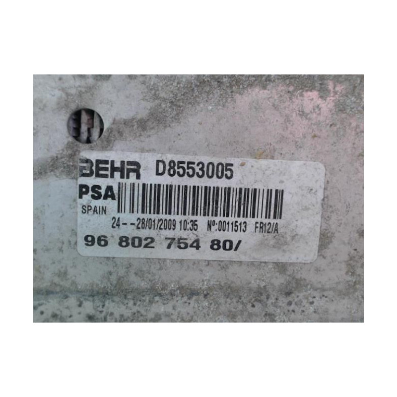 Echangeur air (Intercooler) CITROEN C3 PICASSO PHASE 1 d’occasion