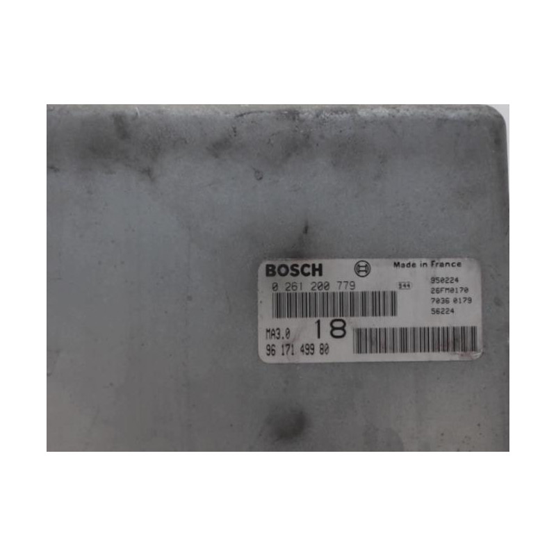 Calculateur moteur CITROEN ZX PHASE 1 d’occasion