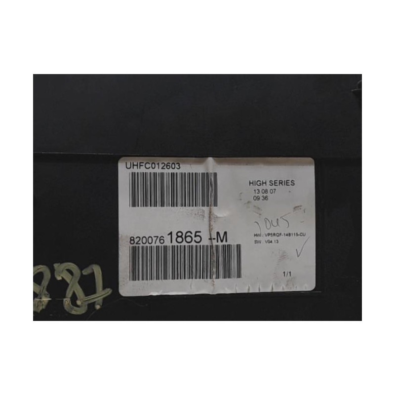Compteur RENAULT CLIO 3 PHASE 1 d’occasion