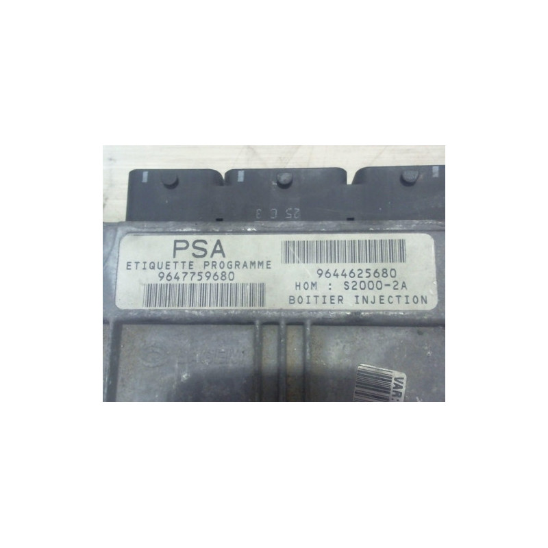 Calculateur moteur PEUGEOT 206 PHASE 2 d’occasion