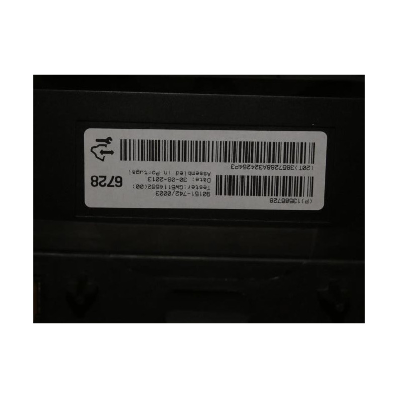 Tableau de bord OPEL ASTRA J GTC d’occasion