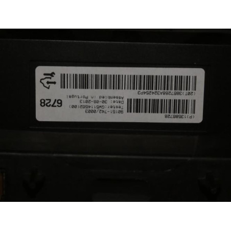 Tableau de bord OPEL ASTRA J GTC d’occasion