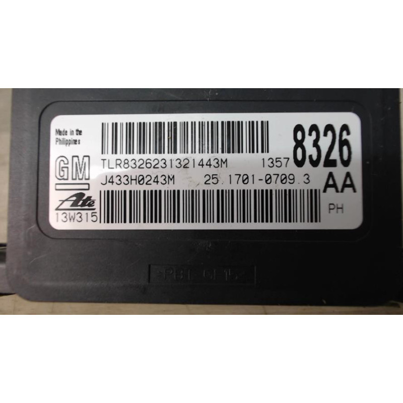 Capteur de vitesse (capteur tachymetrique) OPEL ASTRA J GTC d’occasion