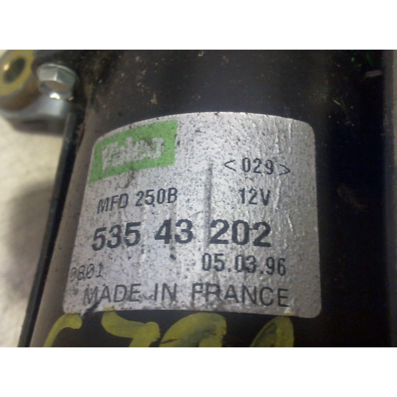 Moteur essuie glace avant RENAULT CLIO 1 PHASE 3 d’occasion