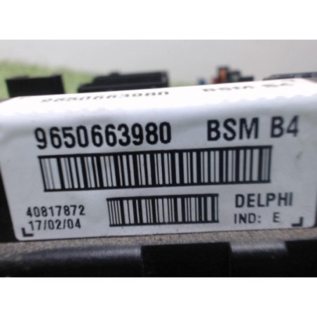 Boitier servitude moteur (BSM) PEUGEOT 206 PHASE 2 d’occasion