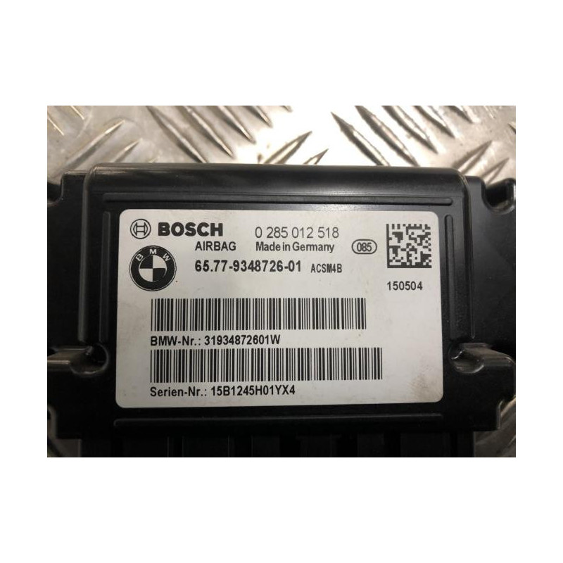 Boitier air bag BMW SERIE 1 F21 PHASE 2 d’occasion