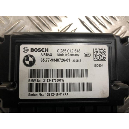 Boitier air bag BMW SERIE 1 F21 PHASE 2 d’occasion