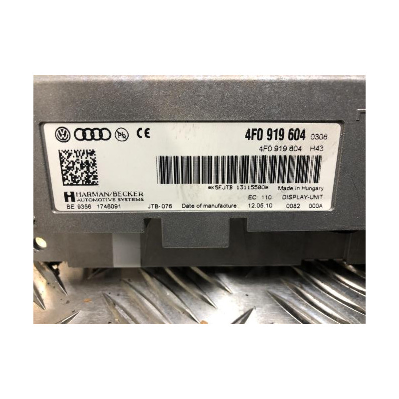 Ecran GPS AUDI A5 1 SPORTBACK S5 PHASE 1 d’occasion