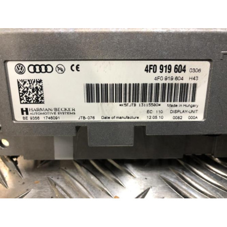 Ecran GPS AUDI A5 1 SPORTBACK S5 PHASE 1 d’occasion