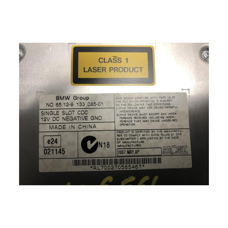 Chargeur CD BMW X5 E70 PHASE 1 d’occasion