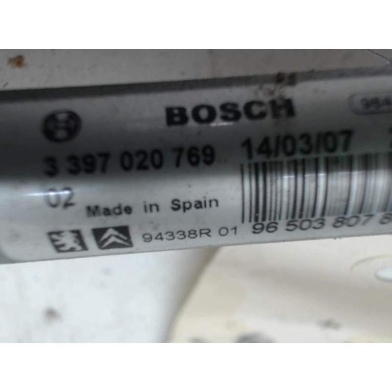 Moteur essuie glace avant PEUGEOT 207 PHASE 1 d’occasion