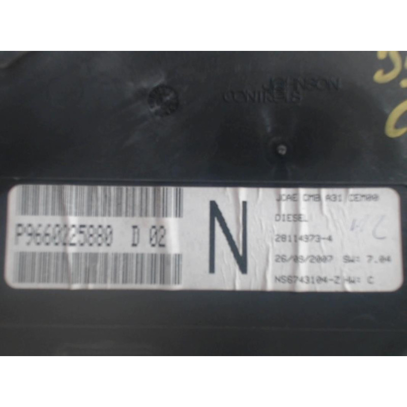 Compteur CITROEN C3 1 PHASE 2 d’occasion