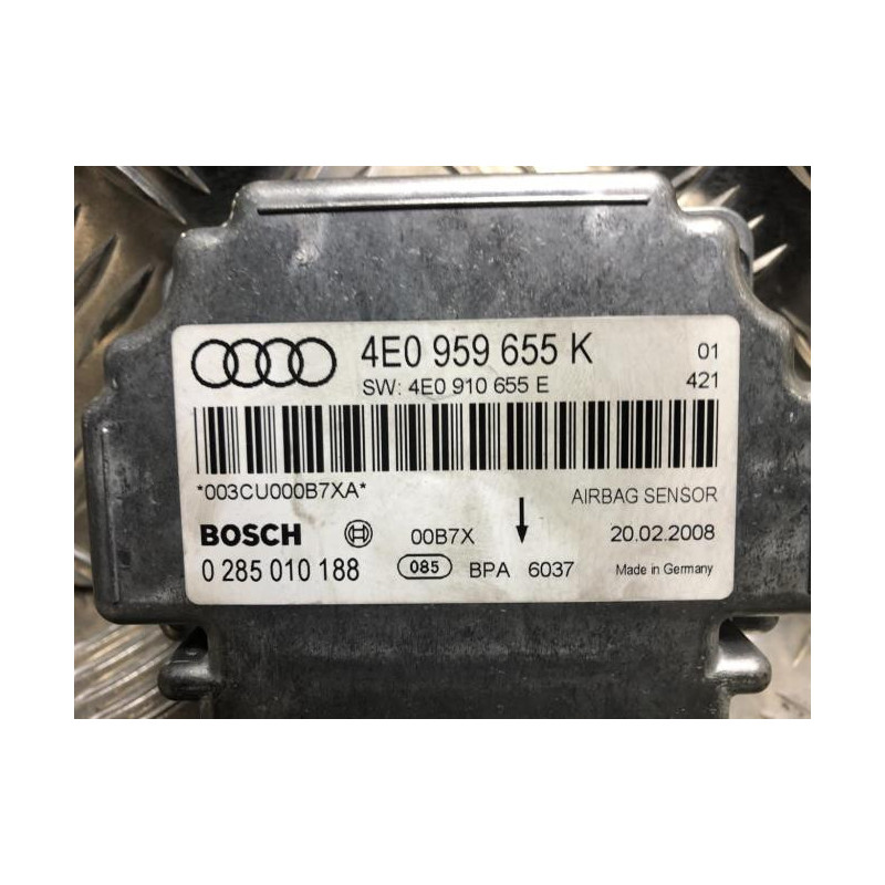 Boitier air bag AUDI A8 2 PHASE 1 d’occasion
