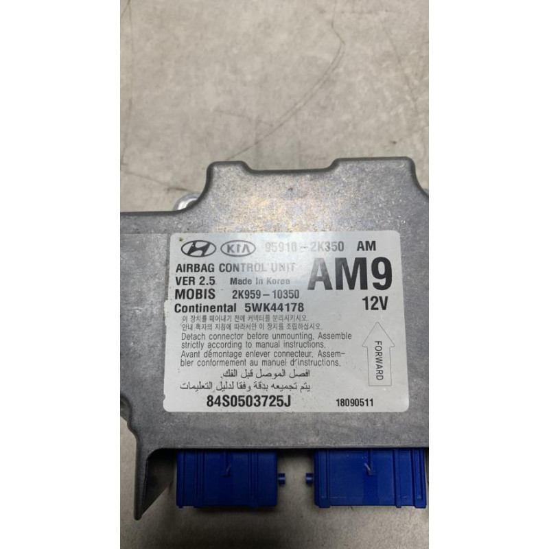 Boitier air bag KIA SOUL 1 PHASE 1 d’occasion
