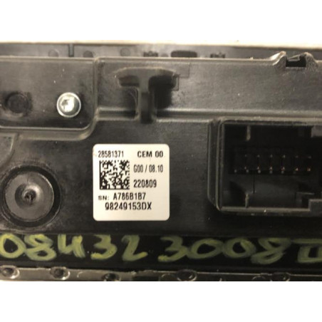 Commande autoradio PEUGEOT 3008 2 PHASE 2 d’occasion
