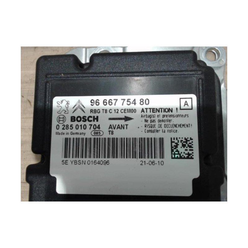 Boitier air bag PEUGEOT 3008 1 PHASE 1 d’occasion