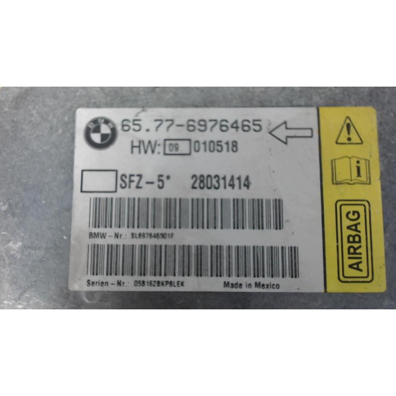 Boitier air bag BMW SERIE 5 E60 PHASE 2 d’occasion