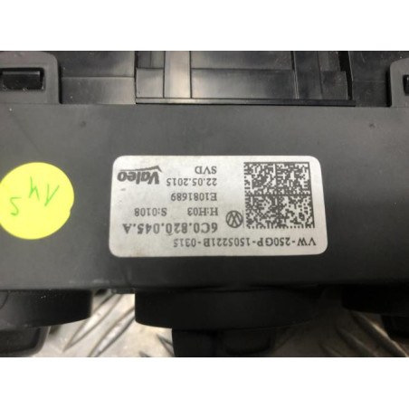 Commande chauffage VOLKSWAGEN POLO 5 PHASE 2 d’occasion