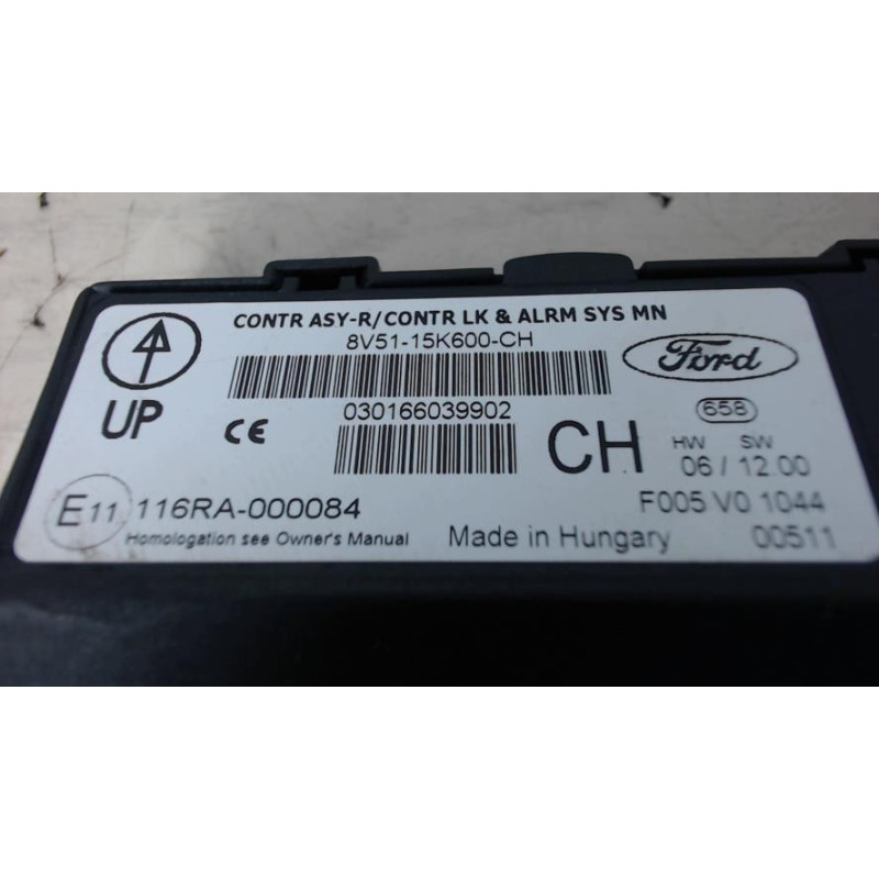 Module électronique FORD FIESTA 6 PHASE 1 d’occasion
