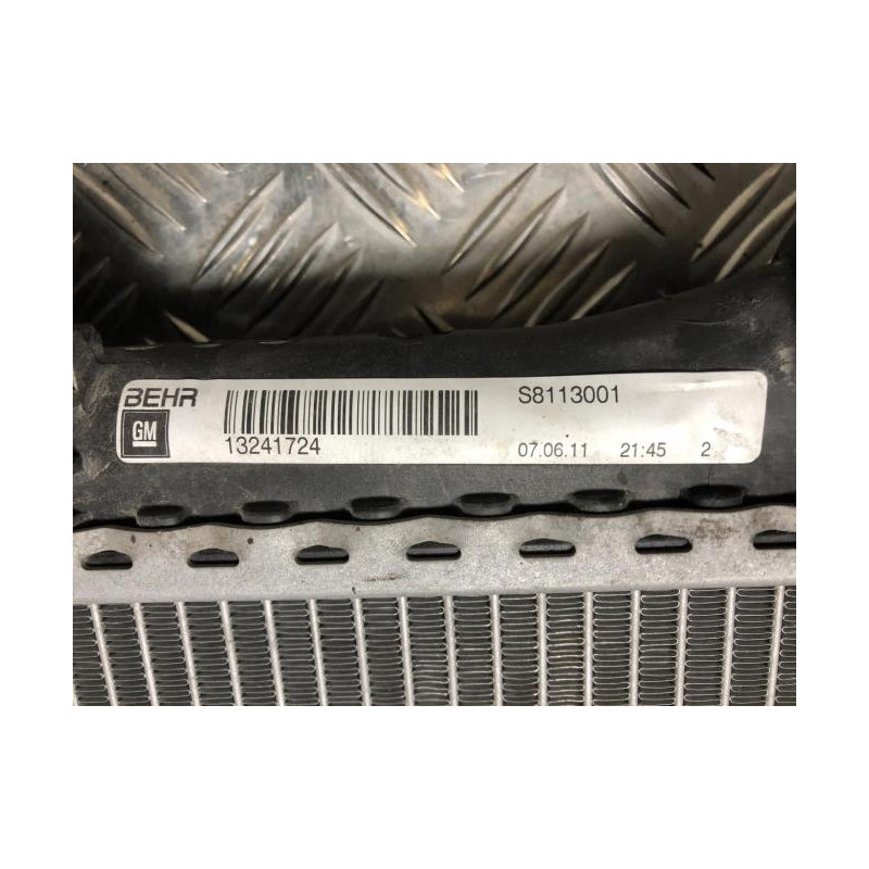 Radiateur eau OPEL INSIGNIA 1 PHASE 1 d’occasion