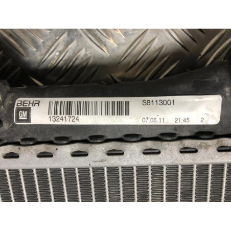 Radiateur eau OPEL INSIGNIA 1 PHASE 1 d’occasion