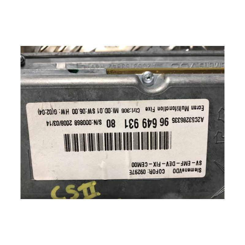 Ecran GPS CITROEN C5 2 d’occasion