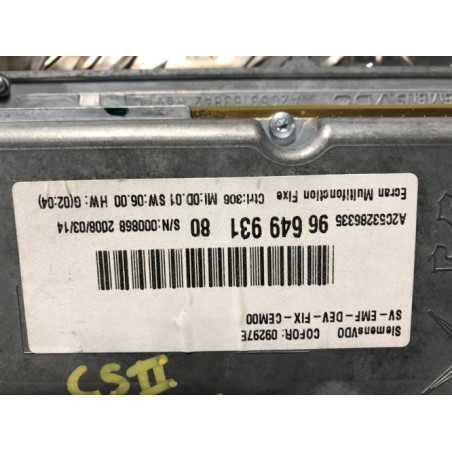 Ecran GPS CITROEN C5 2 d’occasion