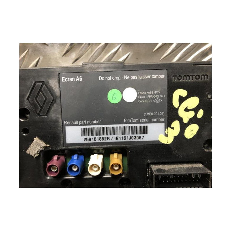 Ecran GPS RENAULT CLIO 3 PHASE 2 d’occasion